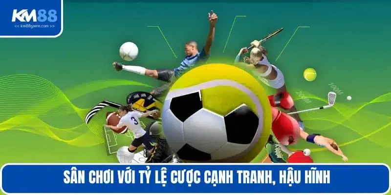 Sân chơi với tỷ lệ cược cạnh tranh, hậu hĩnh